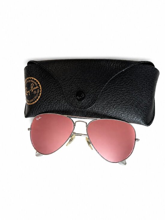 Ray-Ban Large Aviator Metal Pink